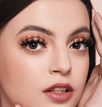 Lange und dichte Wimpern