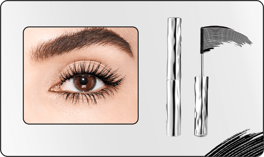 Lange und dichte Wimpern