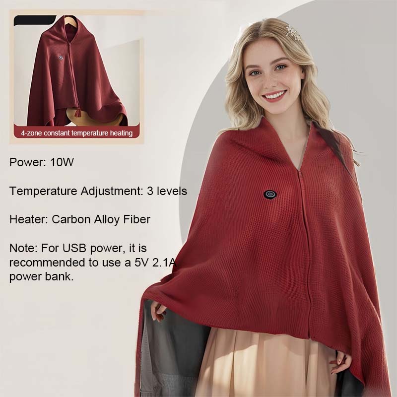 USB-betriebenes, tragbares, waschbares Heiztuch