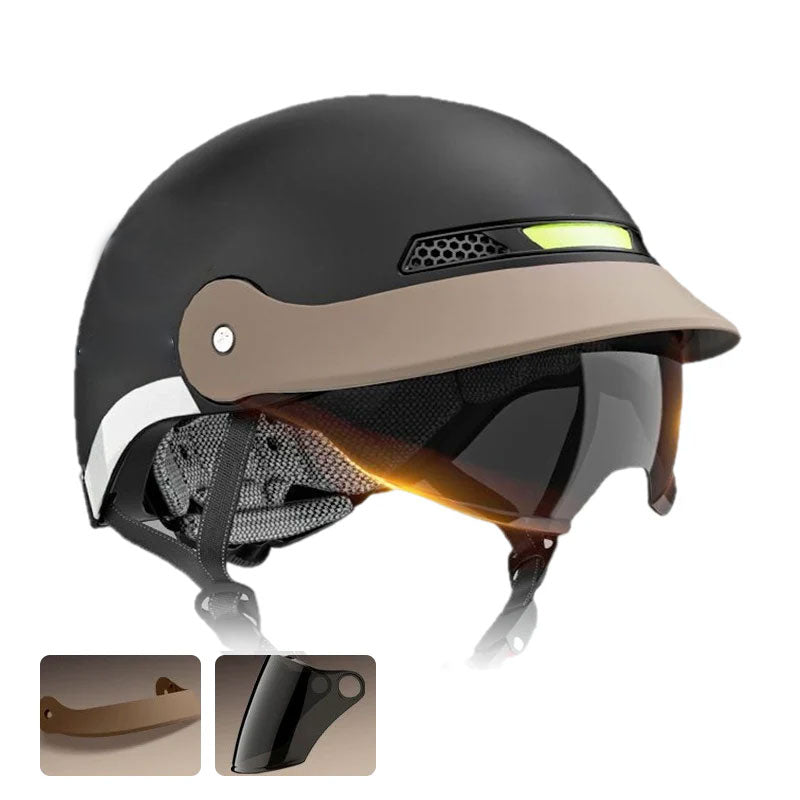 🛡️Atmungsaktiver, leichter, sturzsicherer Motorradhelm
