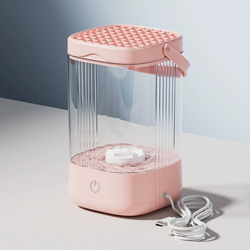 Electric makeup tool cleaner