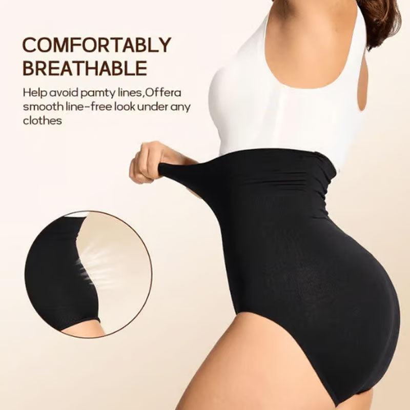 🔥Hohe Taille mit Shapewear und Bauchkontrolle