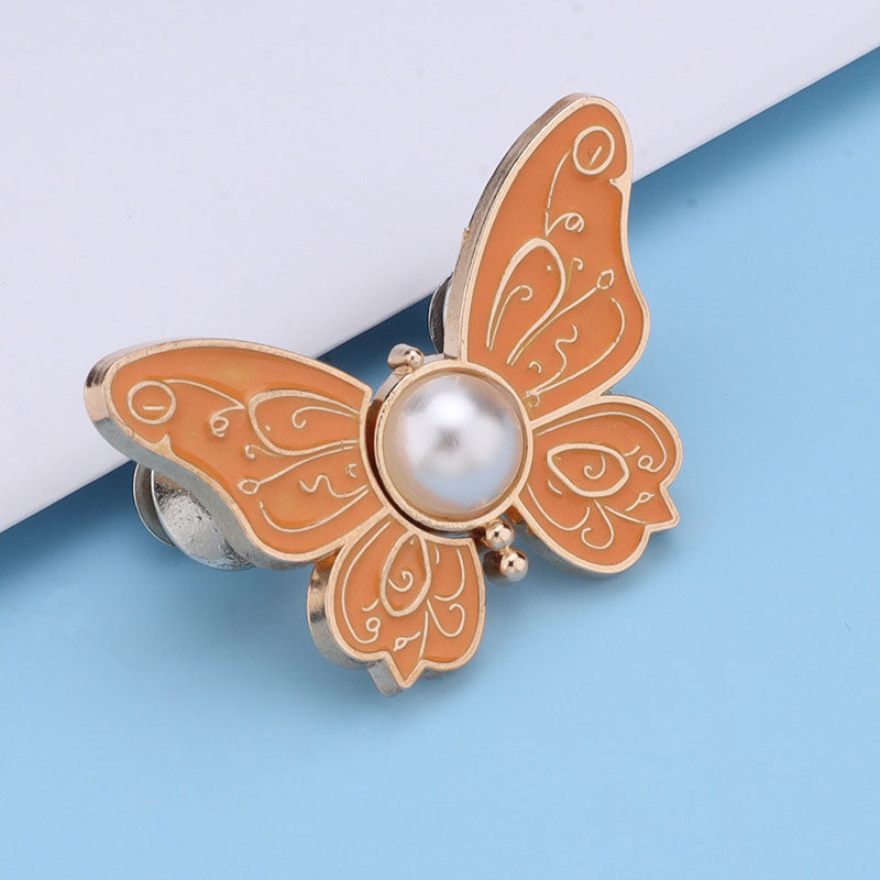 Perlen-Schmetterlings-Gürtelschnalle 🦋
