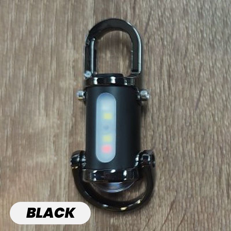 1200LM Superhelle Mini-Schlüsselanhänger-Taschenlampe, wasserdicht