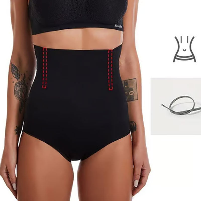 🔥Hohe Taille mit Shapewear und Bauchkontrolle