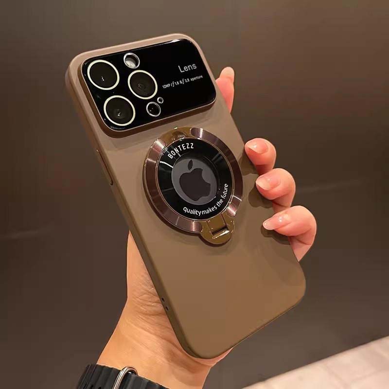 Großes Fenster Telefon Fall Leck Etikett magnetische Halterung