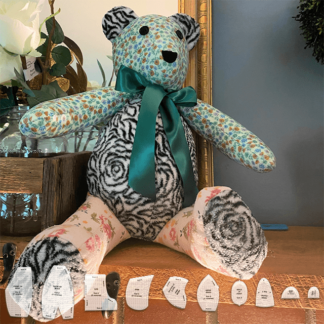 🎄Memory Bear Schablonenlineal-Set