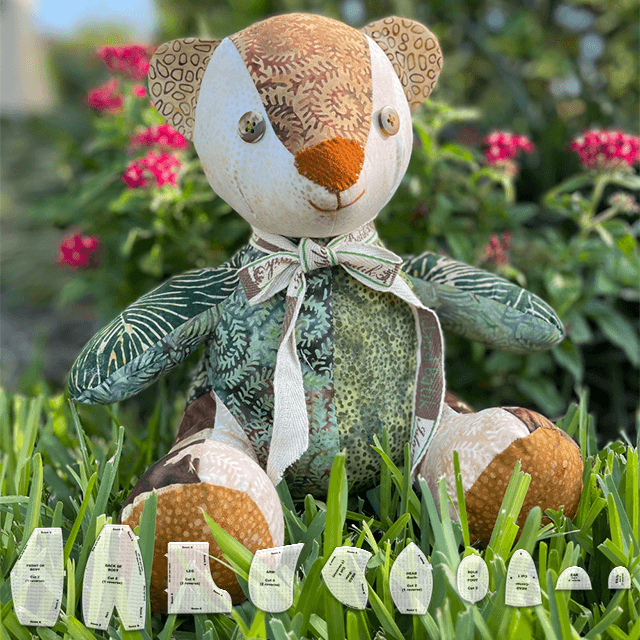 🎄Memory Bear Schablonenlineal-Set
