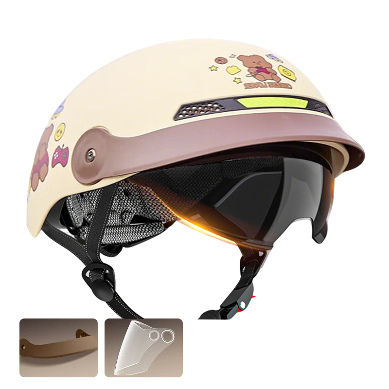 🛡️Atmungsaktiver, leichter, sturzsicherer Motorradhelm