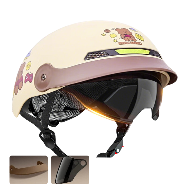 🛡️Atmungsaktiver, leichter, sturzsicherer Motorradhelm