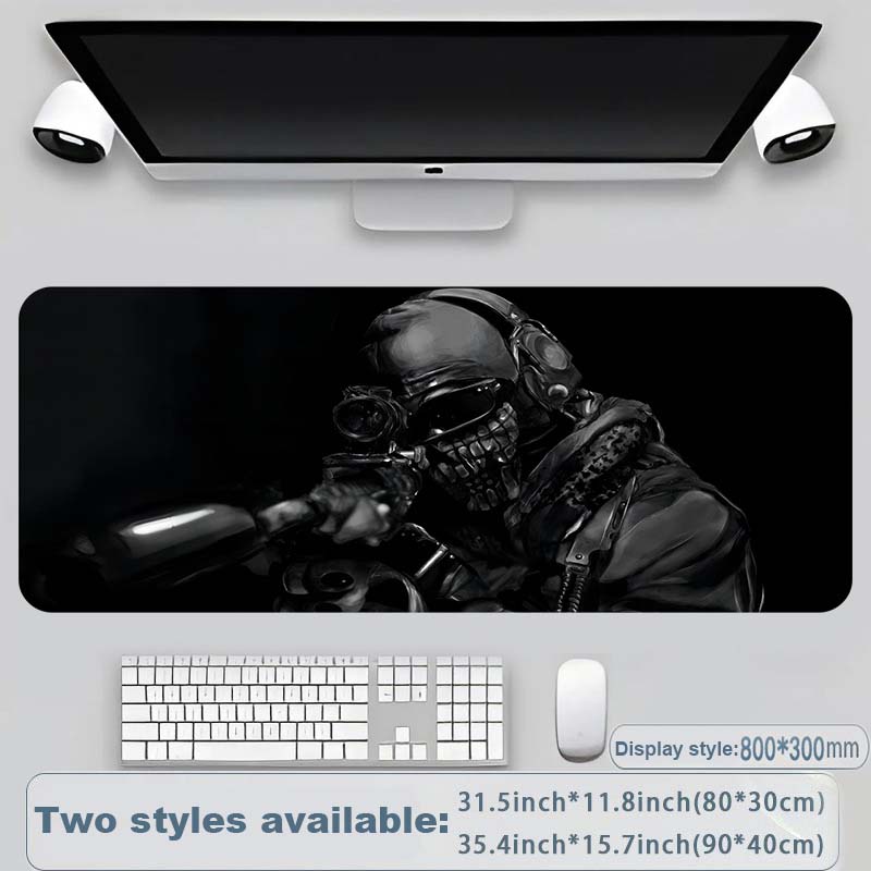 Cool Military Weapon Build Weapon Parts Display Large Gaming Mouse Pad