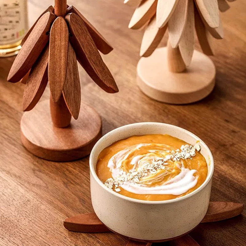 🎅Isoliersockel aus Massivholz🎄