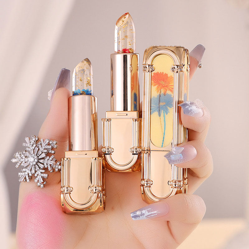Blumen-Gelee-Farbwechsel-Lippenstift