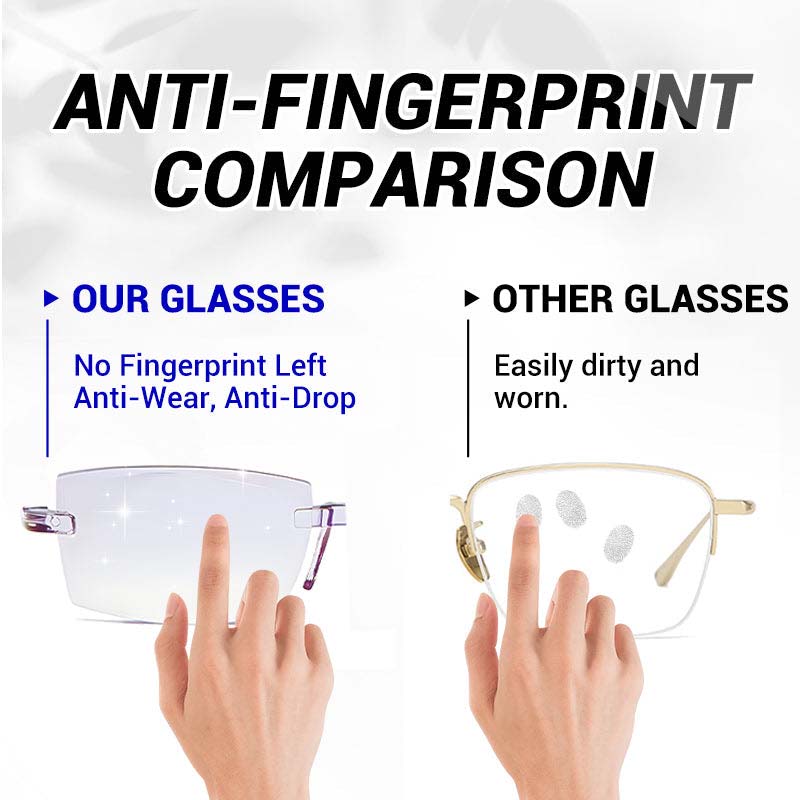 HOHE HÄRTE ANTI-BLAUE LESEBRILLE FÜR DOPPELTEN GEBRAUCH