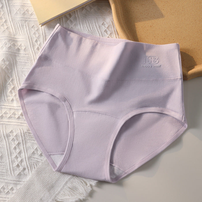 🤍 Bequeme Baumwollslips mit hoher Taille