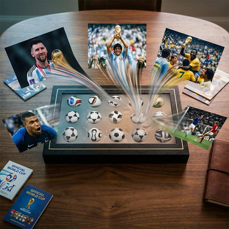 🏆 Kollektion handgefertigter Mini-Fußbälle (1970–2026) – WM-Sonderverkauf 2026🔥