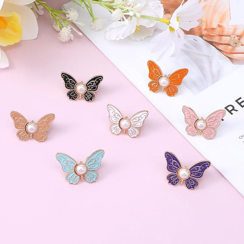 Perlen-Schmetterlings-Gürtelschnalle 🦋