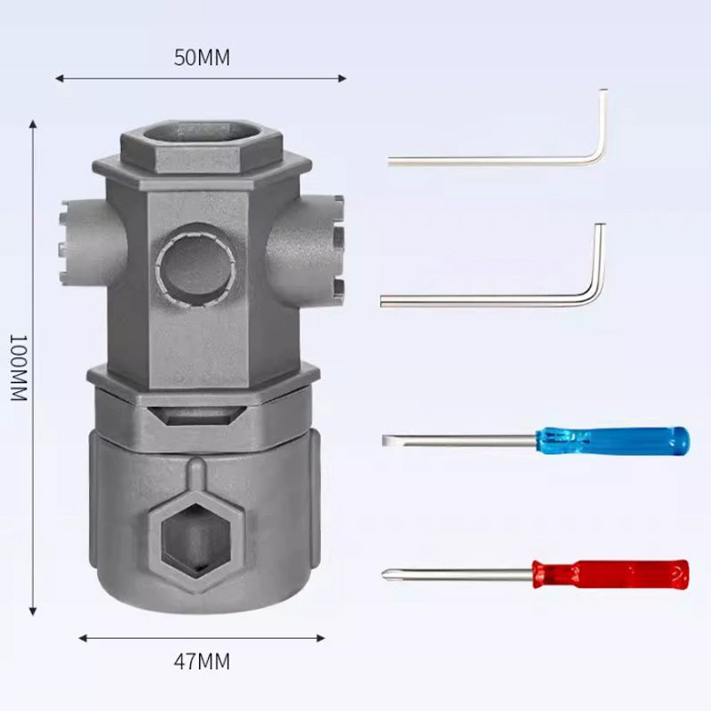 16 in 1 Multifunktionsschlüssel für Küche und Bad