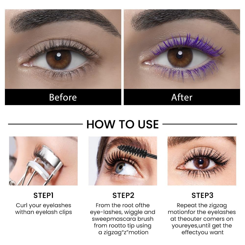 Seidenfaser-Mascara Wimpernfarbe Mascara
