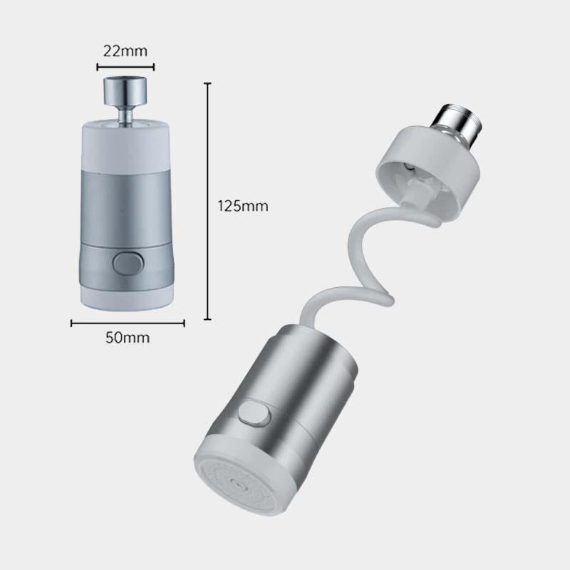 🌟 Versteckbarer Magnetischer Auszieh-Wasserhahn-Erweiterer — Mach deine Küche und dein Badezimmer einfach sauberer und praktischer! ✨