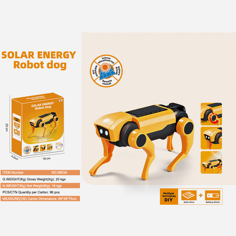 🐶 Solarbetriebener Roboterhund zum Selberbauen