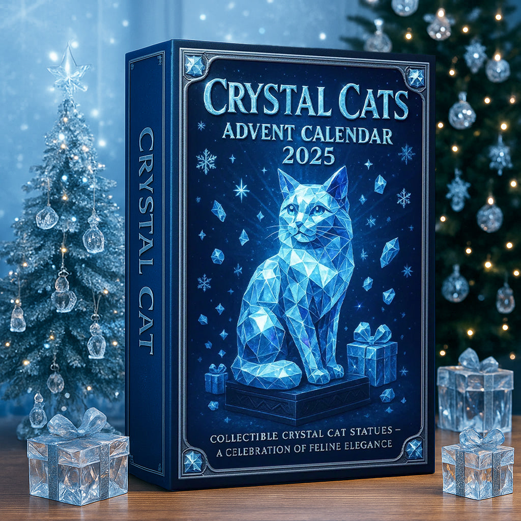 🌲Weihnachtsgeschenk – Kristallkatzen-Adventskalender 2025