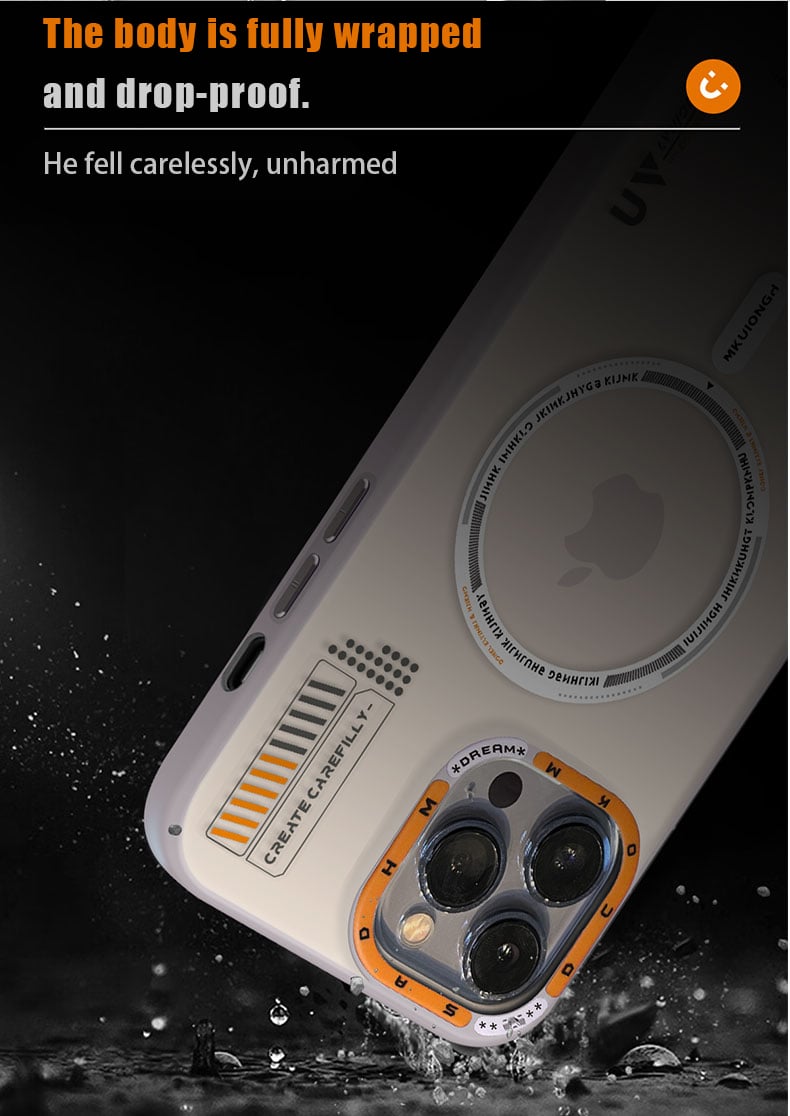 Magnetische Silikon-Telefonhülle, mattiert