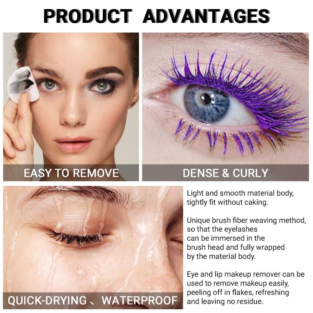 Seidenfaser-Mascara Wimpernfarbe Mascara