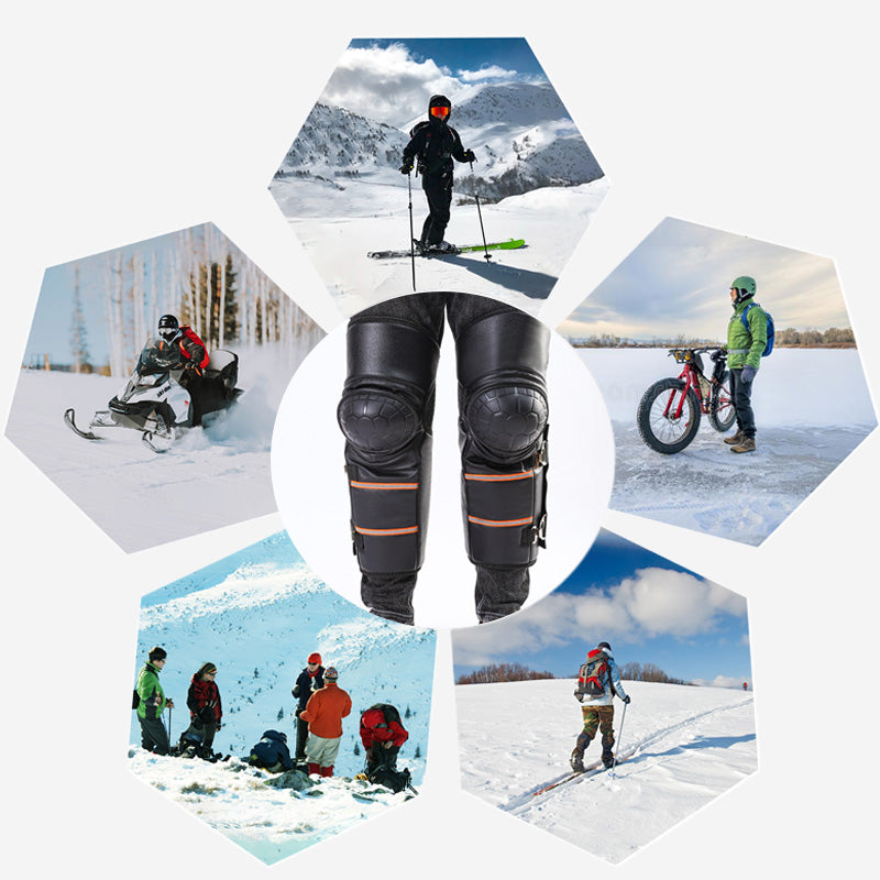 🎁Perfect Cadeau - Warme Kniebeschermers Voor Motorrijden🔥🔥🔥