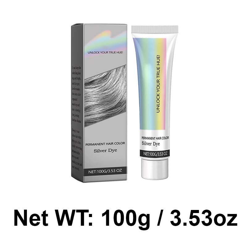 2-in-1 Natürlicher Essenzen-Extrakt Silber Haarfarbe/2-in-1 Natürlicher Essenzen-Extrakt Silber Haarfarbe