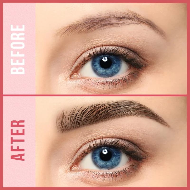 💖2-in-1-Augenbrauenstift mit Mikro-Gabelspitze und präziser Bürstenspitze