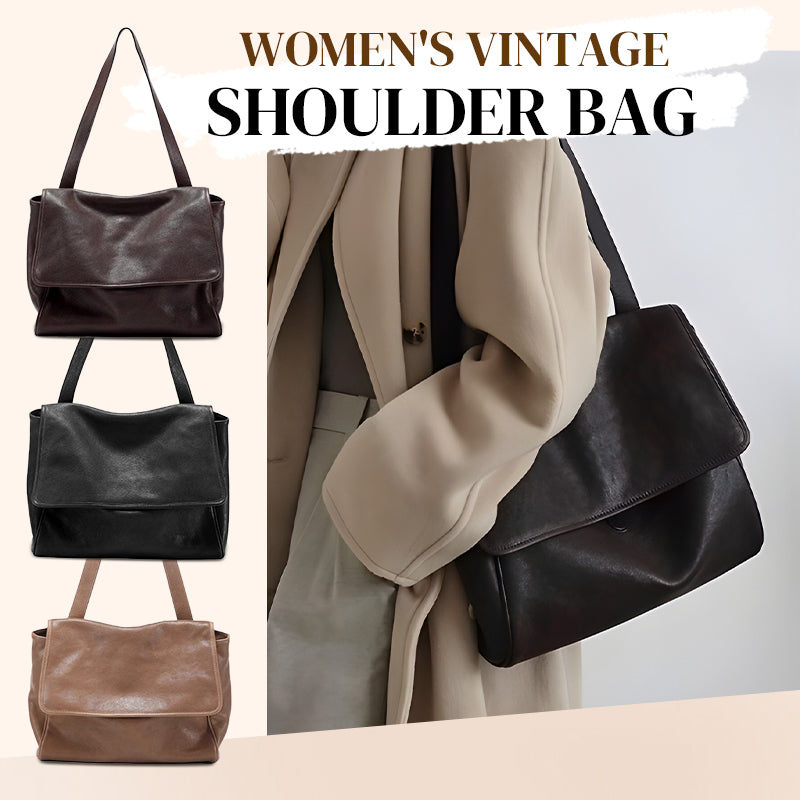 Vintage-Umhängetasche für Damen