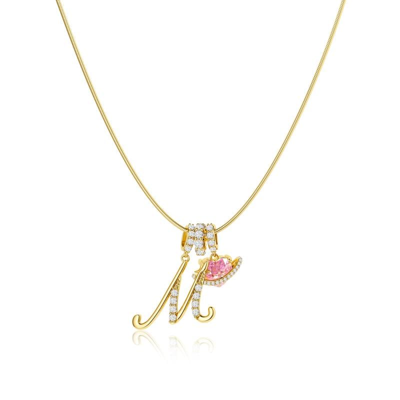 💖 LETZTER TAG – 57 % RABATT ✨ 3-lagige Anhänger-Halsketten mit Initialen A-Z 🎀 | Personalisiert & elegant