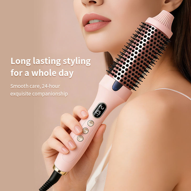2-in-1-Lockenstab zum Locken und Glätten | Lockenstab mit glättender Kammfunktion