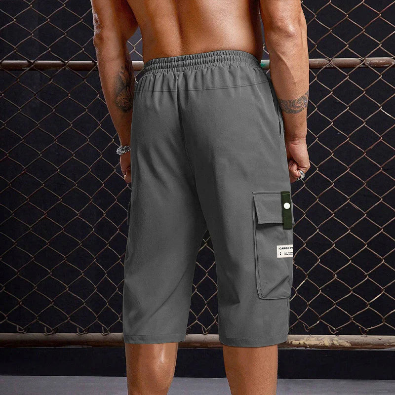 ✨🔥Lässige 3/4-Cargohose für Herren mit Kordelzug🩳