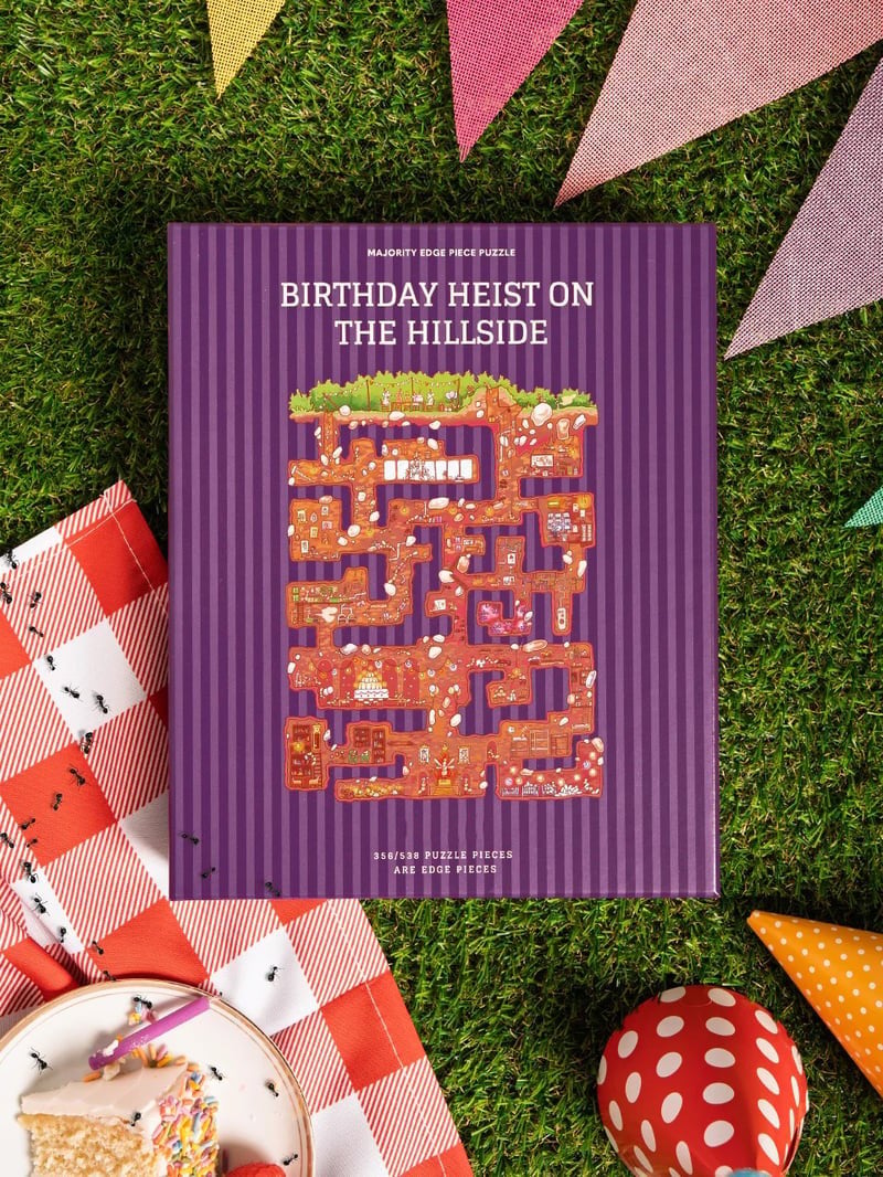 🔥LETZTER TAG 45 % RABATT – 🧩All Edge Jigsaw Challenge – 🤯Jedes Stück ist eine Herausforderung