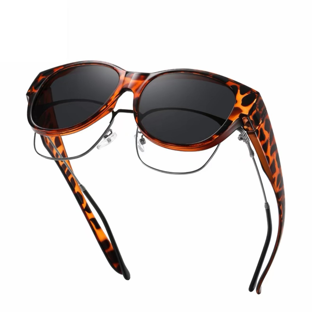 😎Sonnenbrille mit UV400-Schutz, passend für Überbrillen