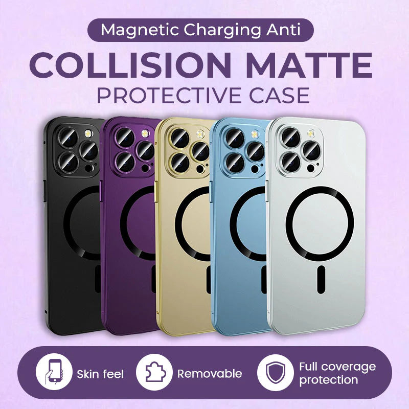 Einfache magnetische Handyhülle aus Metall für das iPhone