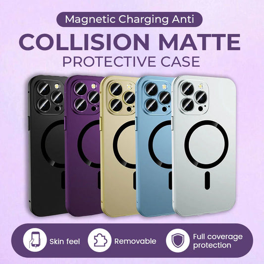 Einfache magnetische Handyhülle aus Metall für das iPhone