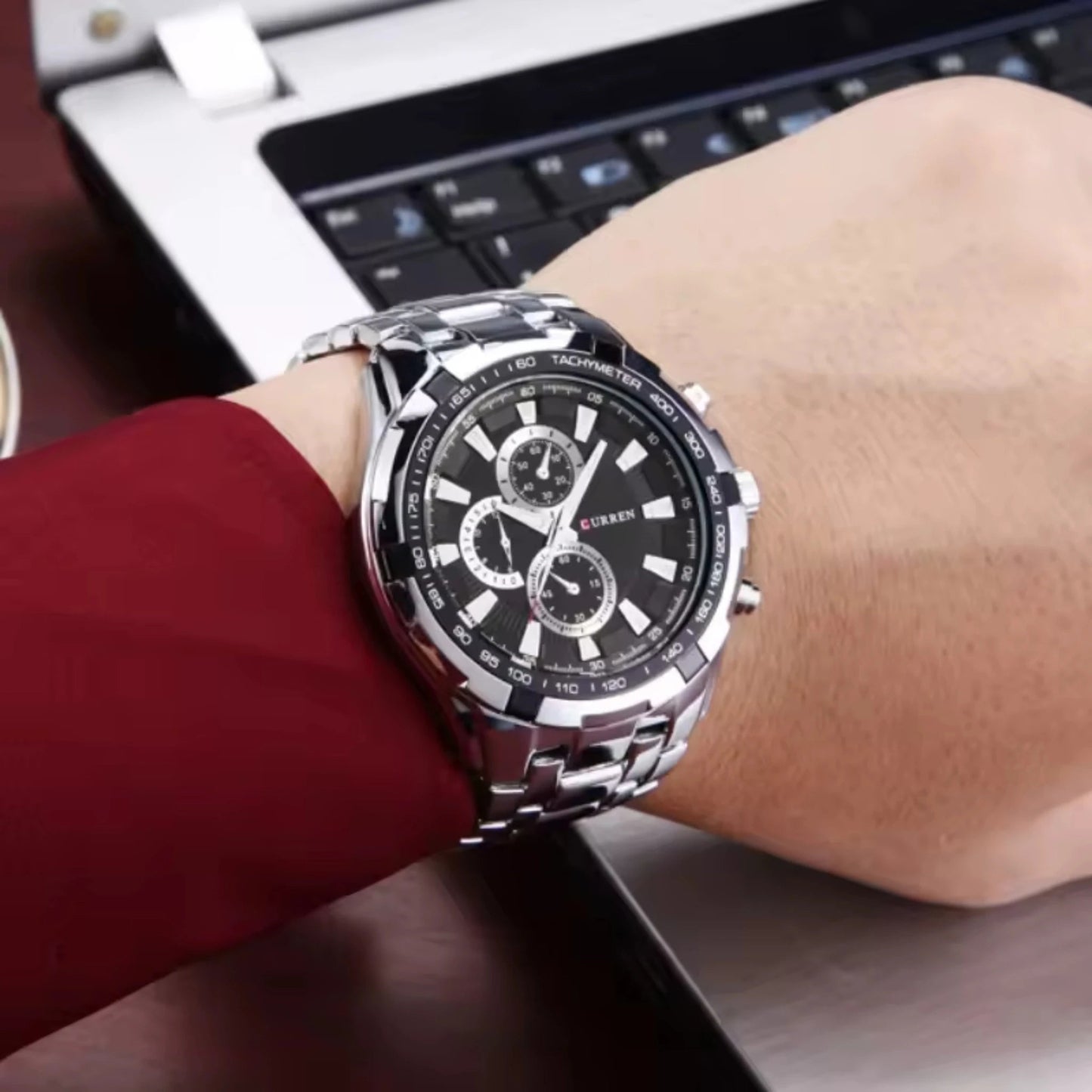 Wasserdichte Quarzuhr Für Herren