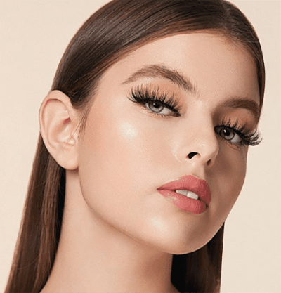 Lange und dichte Wimpern