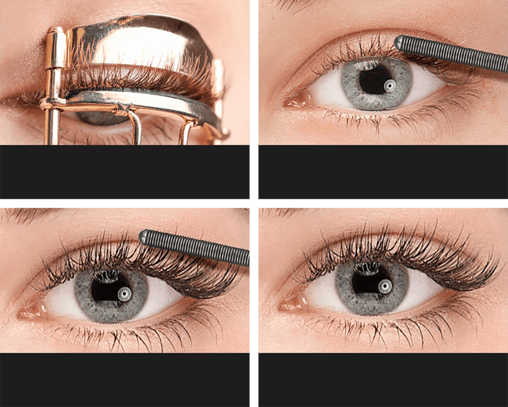 Lange und dichte Wimpern