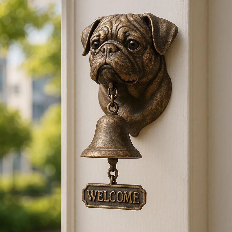 🐶 Willkommensklingel mit Hundemotiv