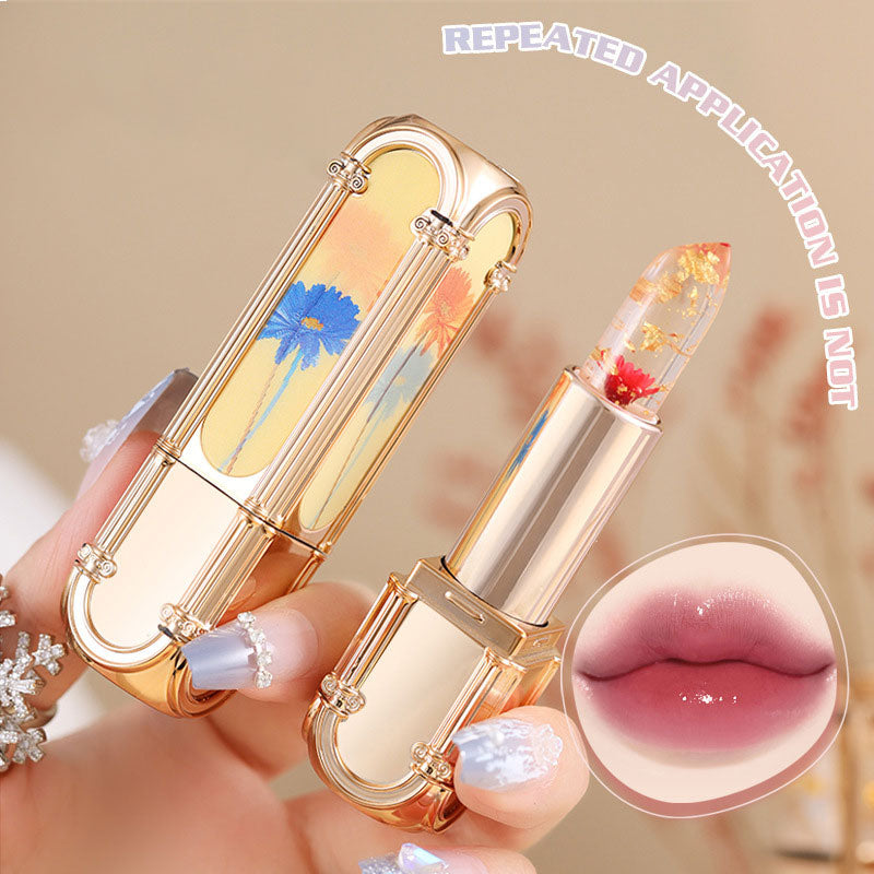 Blumen-Gelee-Farbwechsel-Lippenstift