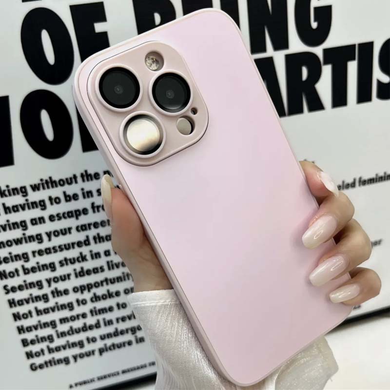 📱 Mattierte Glas-Hülle × HD-Kameraschutzfolie | Rundumschutz, doppelte Eleganz ✨