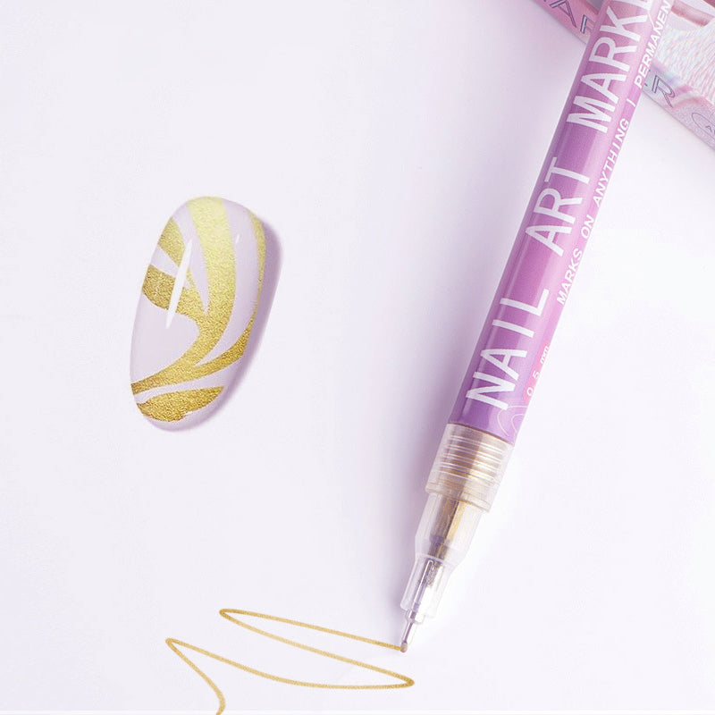 Professionelles Nagelkunst-Stift-Set mit 12 Farben