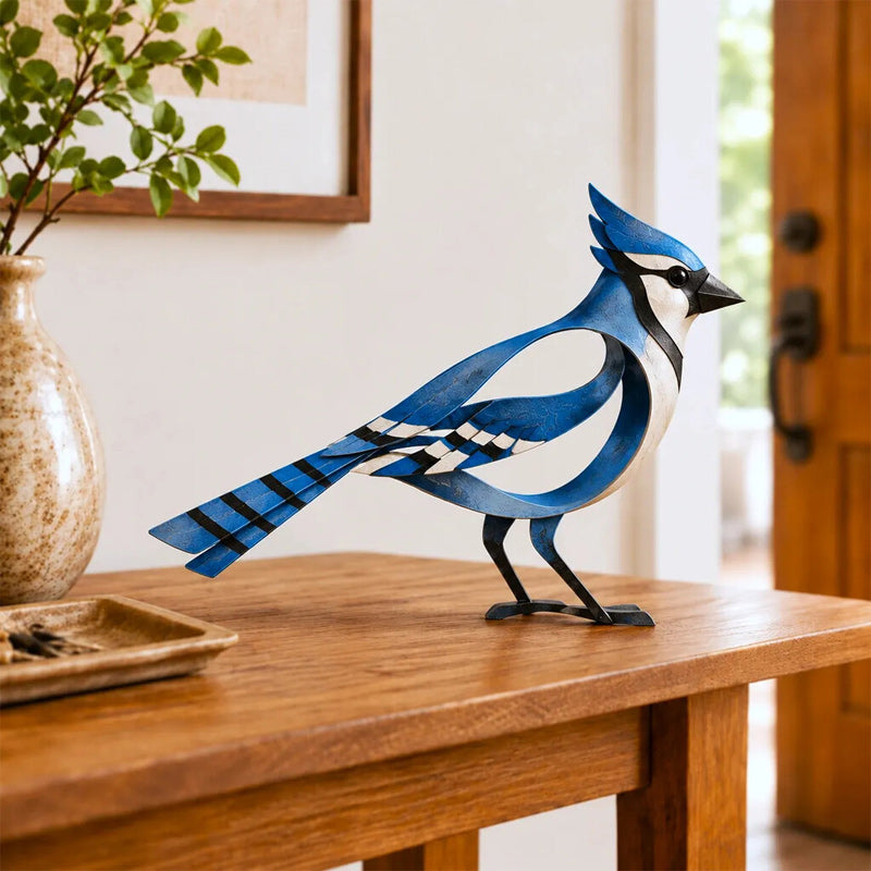 🕊️Elegante und minimalistische Vogelskulptur aus Metall – flüchtige Momente der Leichtigkeit in der Natur!