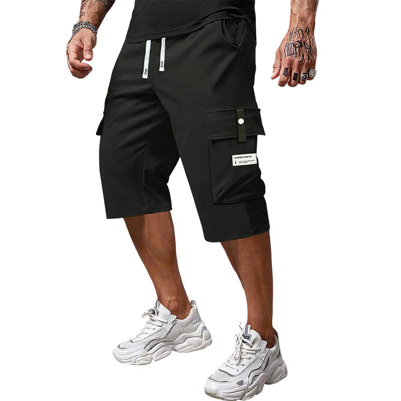 ✨🔥Lässige 3/4-Cargohose für Herren mit Kordelzug🩳
