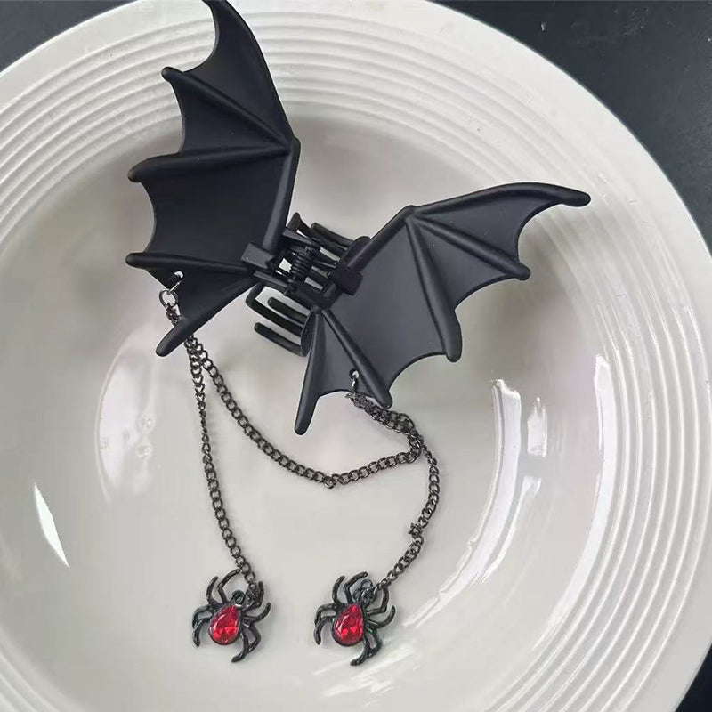 🦇 Fledermaus-Haarklammer · Ein Must-have für unterwegs