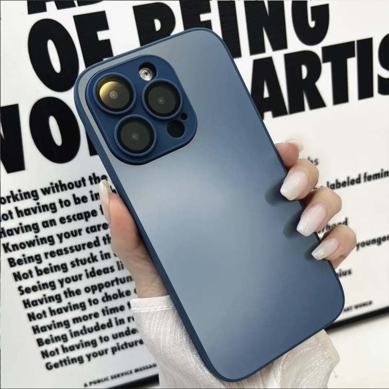 📱 Mattierte Glas-Hülle × HD-Kameraschutzfolie | Rundumschutz, doppelte Eleganz ✨